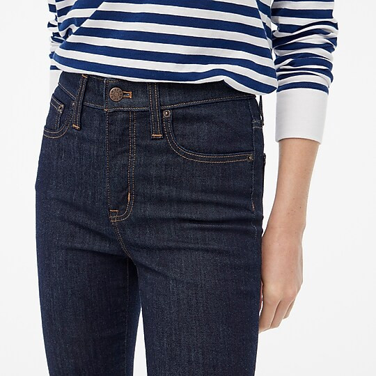 10" high-rise skinny jean in signature stretch | J.Crew Factory