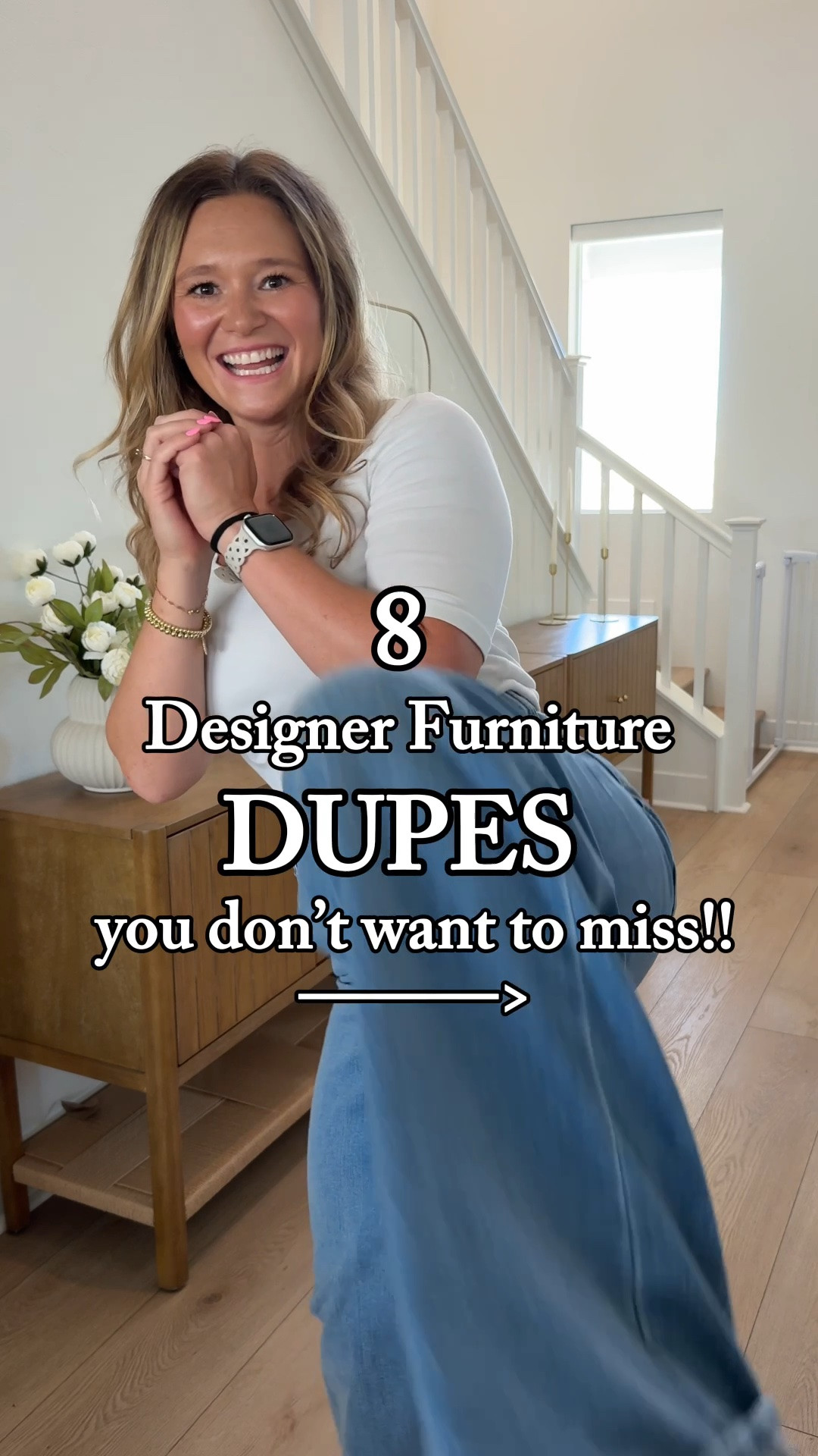 You don’t have to pay high prices to get the designer look! 
All of these dupes look so similar to the designer pieces, but are a literal fraction of the price! 
Sometimes we legitimately cannot tell the difference, and the quality is usually so good you would never know! 
Give your home an affordable makeover one room at a time, bedroom, living room, hallway, entryway, you name it and there is a designer inspired piece that could elevate your space at an affordable price tag! 
From accent chairs to dressers, side tables to barstools, the options are endless

#LTKHome #LTKSaleAlert
