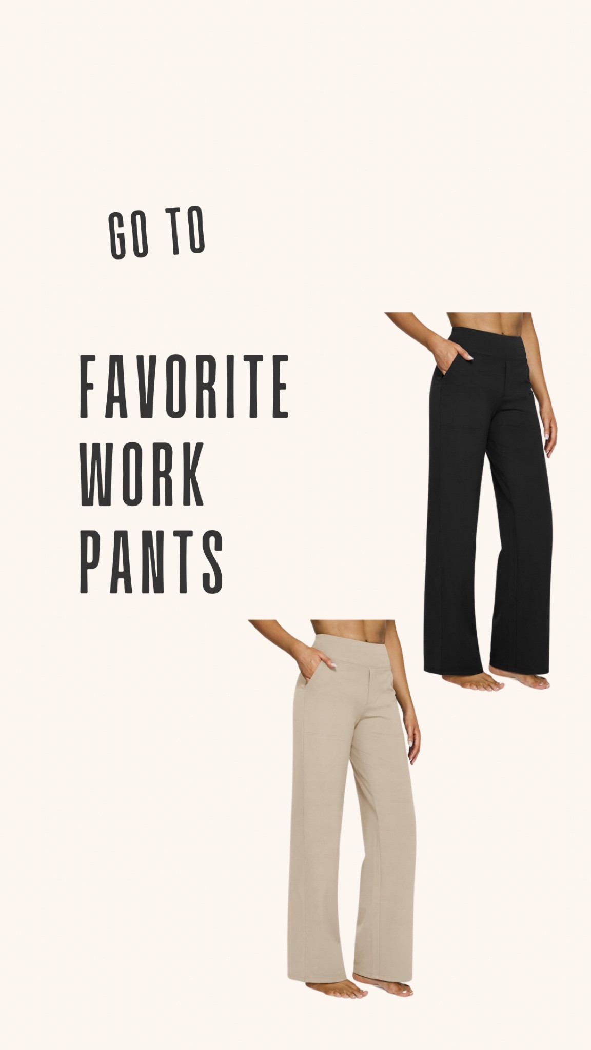 Comfy, soft, wide leg work pants! Super fitting and flattering. 

#workpants #officepants #comfyworkpants #workoutfit #officeoutfit #pants #slacks #trousers