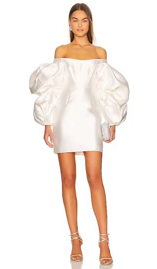 Lila Mini Dress in Cream | Revolve Clothing (Global)