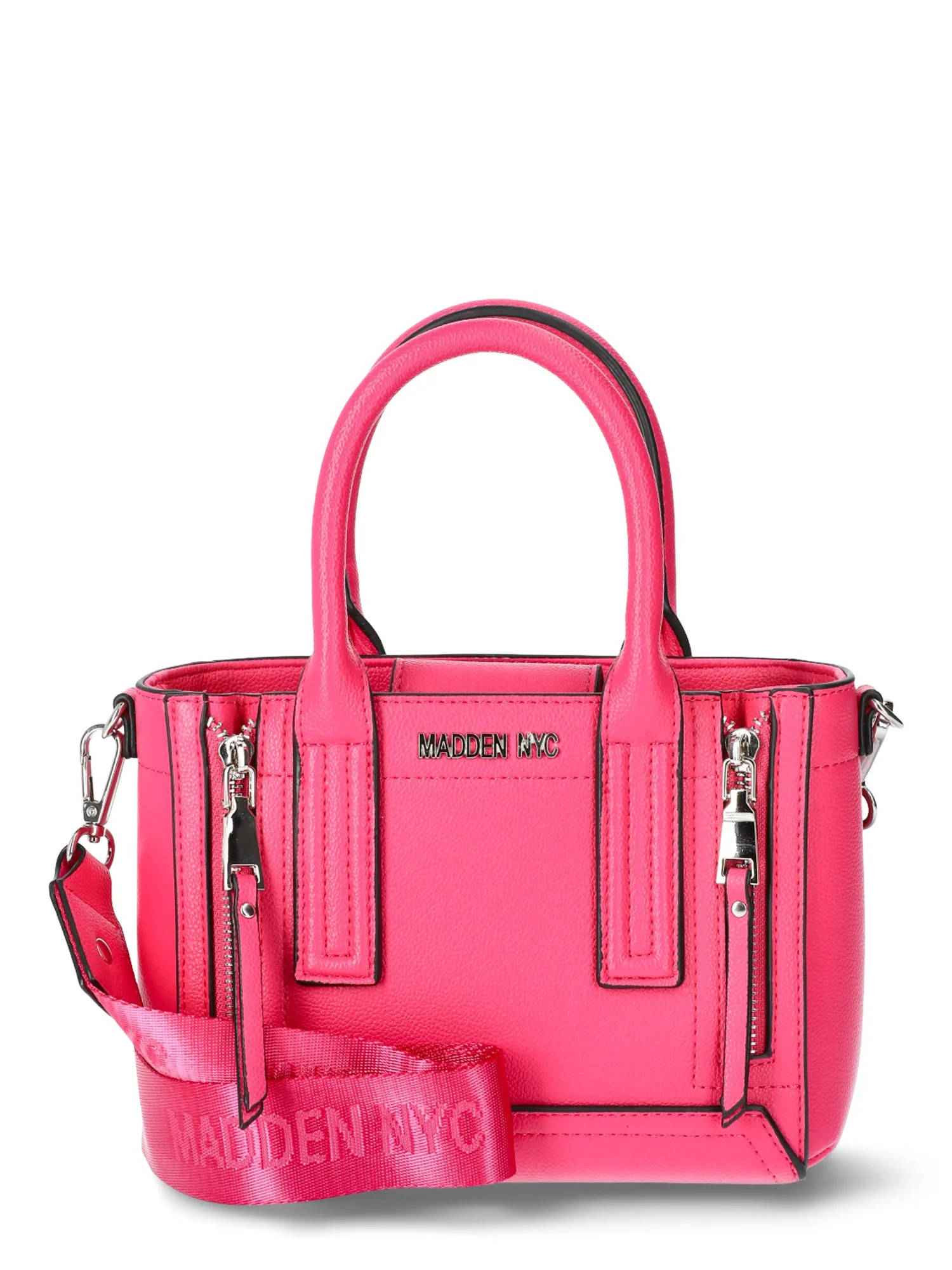 Madden NYC Women's Mini Zipper Satchel with Embellished Pouch | Walmart (US)