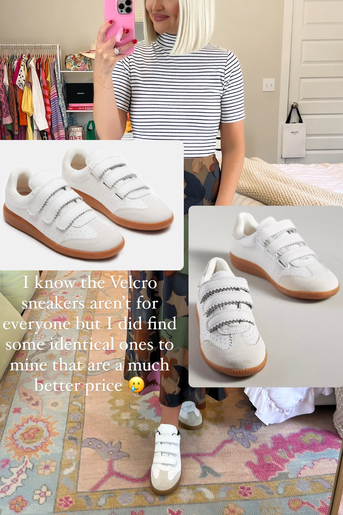 Velcro sneakers / Velcro scallop trim sneakers
*Size UP one per reviews on all of them*

#LTKStyleTip #LTKShoeCrush
