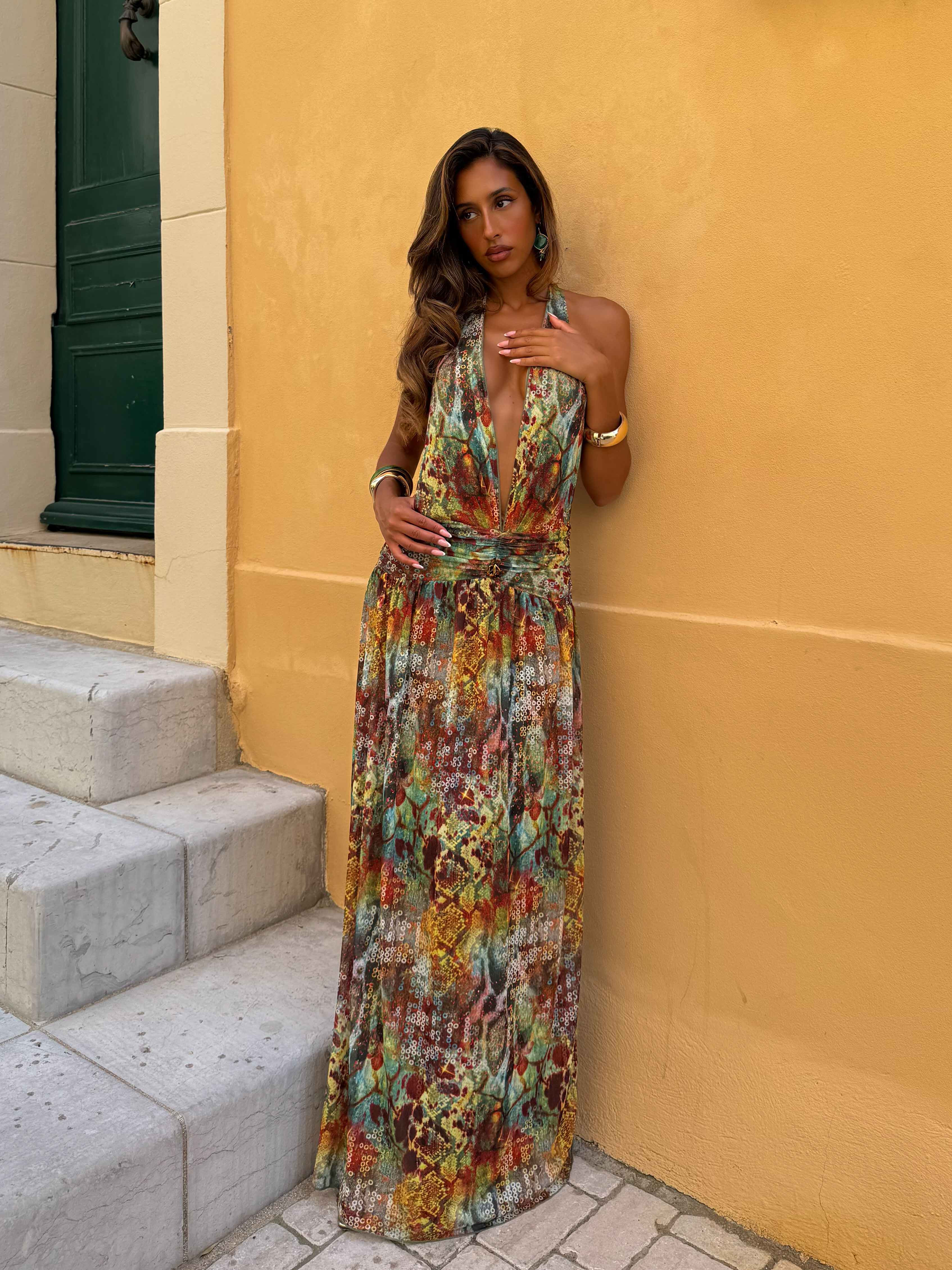 MIRARI MAXI DRESS VIPER | Outcast (US & UK)
