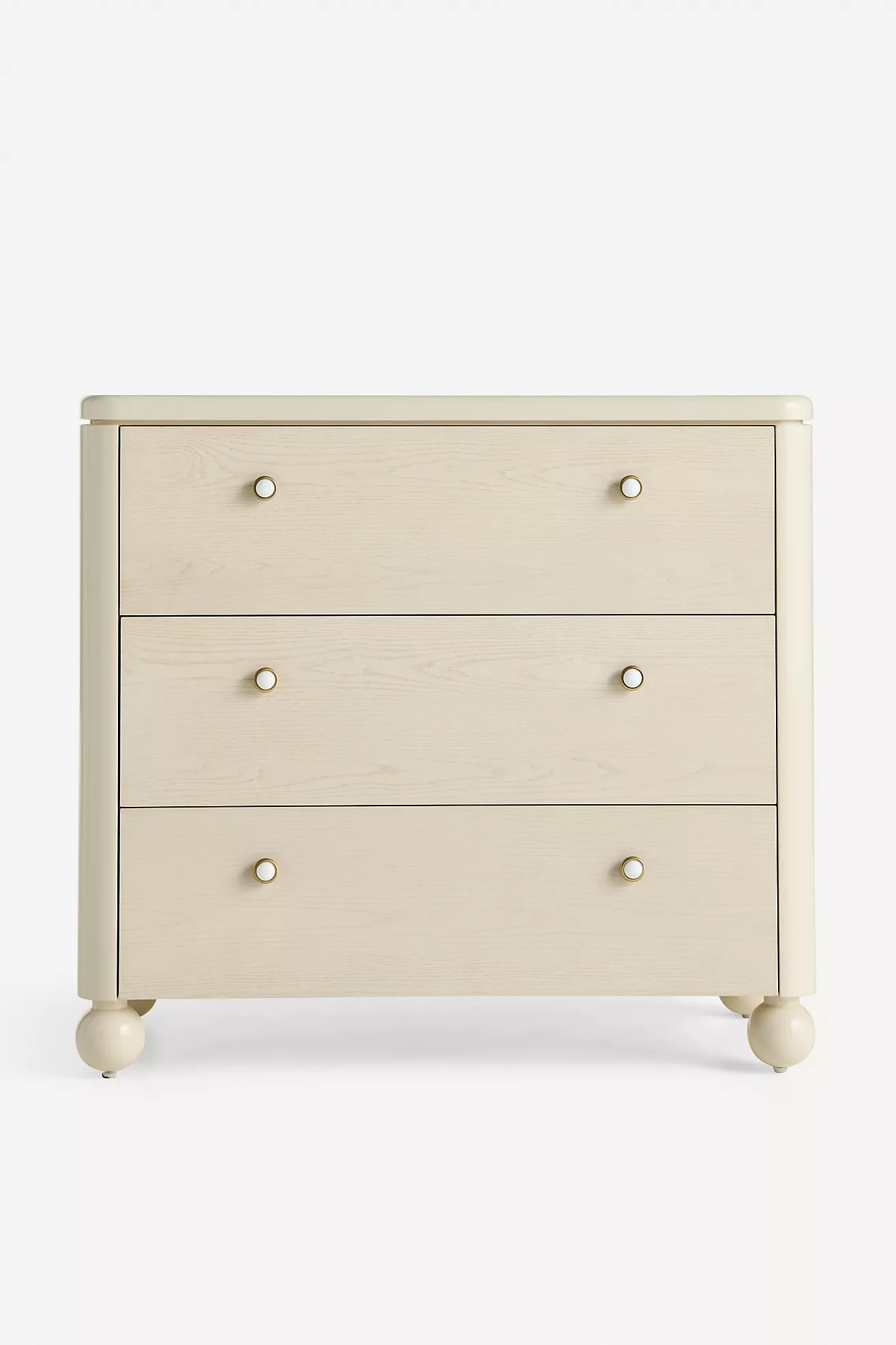 Tasha Lacquer Three-Drawer Dresser | Anthropologie (US)