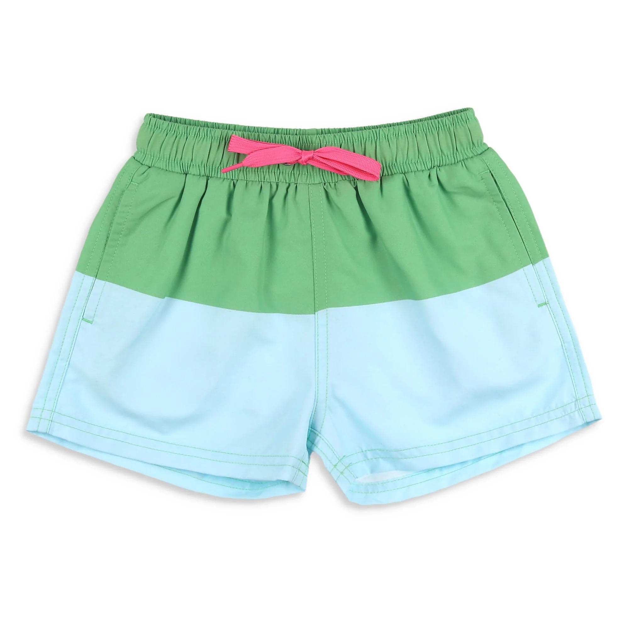 Boys Palm Colorblock Boardies - Shrimp and Grits Kids | Shrimp and Grits Kids