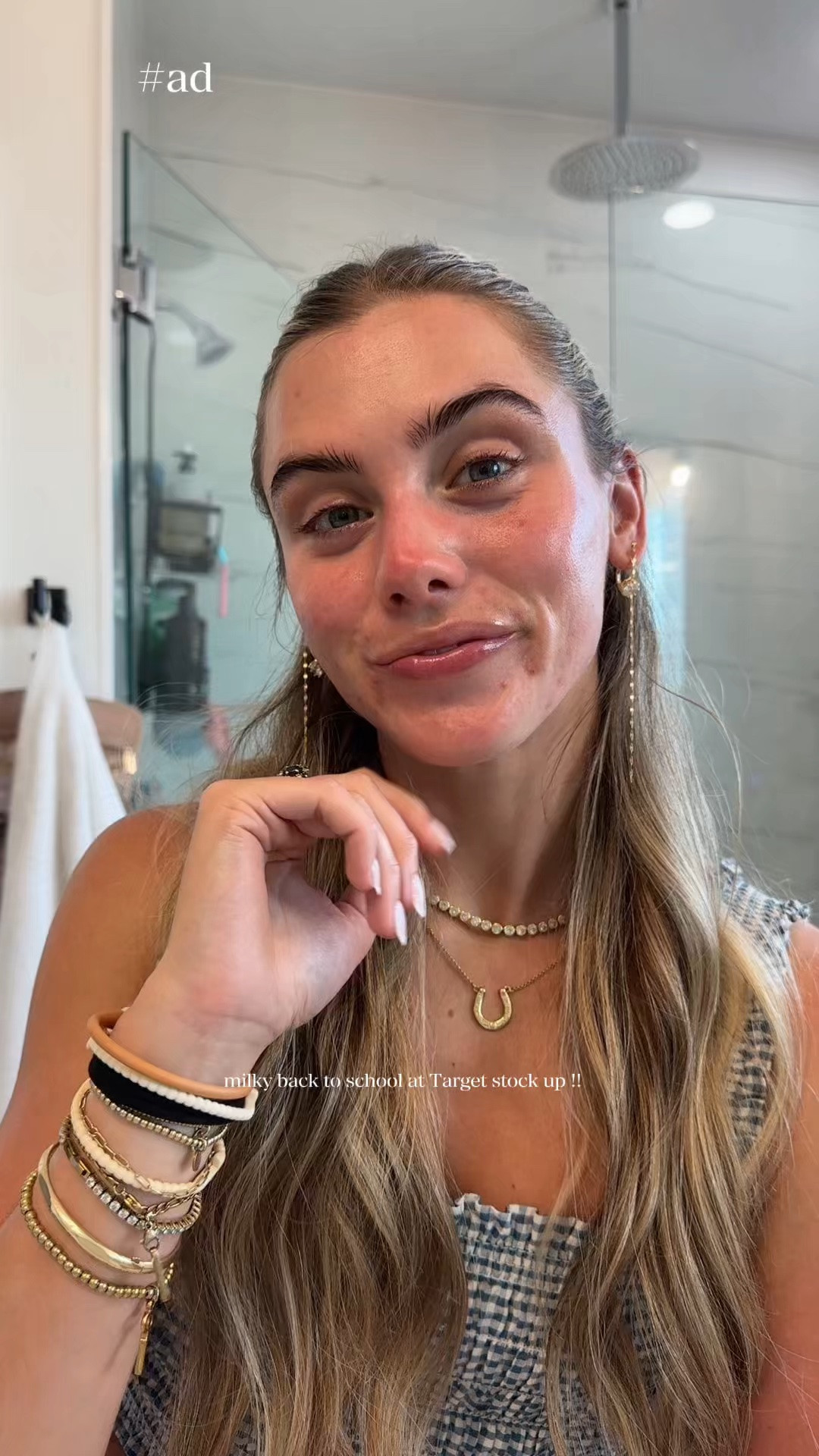 #Ad #TargetPartner how would you describe my skin right now because I would saw glowy, glassy, hydrated and that’s just a two step skincare routine 🫧 my milky skincare favorites @Thayers Hydrating Milky Cleanser paired with the Milky Toner from @Target  for reference I have sensitive, acne prone, and dry skin. I use this cleanser in the morning + night in my double cleansing routine. p.s. this toner will give you the best glowy makeup when you use it before foundation. 🤭 back to school season is crazy enough, keeping my skin hydrated keeps something else off the list of to do’s

#Target #Thayerspartner #skincare

#LTKgrwm #LTKselfcare #LTKBeauty