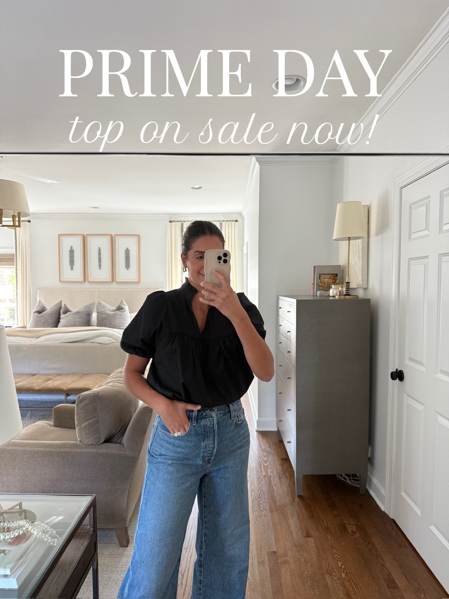 This top is so flattering tucked & untucked!

Under $20 right now!!!

TTS: M 

black top, black blouse, blouse, amazon prime day, prime day, amazon prime day deals, amazon prime day sale, amazon prime day finds, amazon prime deals, amazon sale week, amazon deals week, Grace White