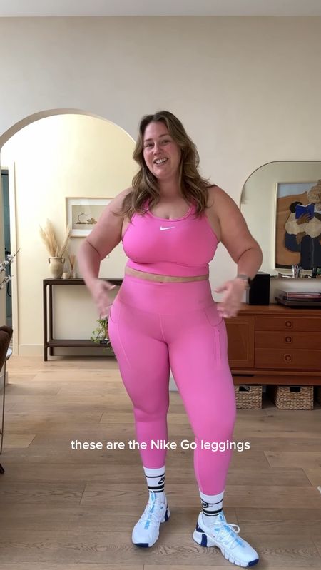 Try on haul of my fav new pieces from @nikewellcollective 💞 use code: SPRING for 20% off!

I’m wearing the Swoosh Bra in an XL, the Nike Go 7/8 leggings in a size XL, crop top in size XL, phoenix fleece in a size 1X (I sized up!), and the Metcons in a size 10.5 (I sized up half a size). #nikepartner #feelyourall 

#LTKplussize #LTKmidsize #LTKVideo