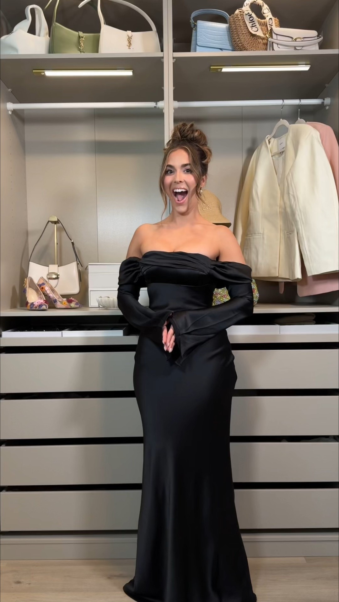 Guest of the wedding dresses - black tie 
I were a size small / dress 4 and im 5’2” 125 for reference 

#LTKWedding #LTKPetite #LTKStyleTip