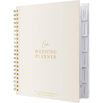 Comprehensive Wedding Planner Book and Organizer for the Bride - Linen Wedding Planning Book, Eng... | Amazon (US)