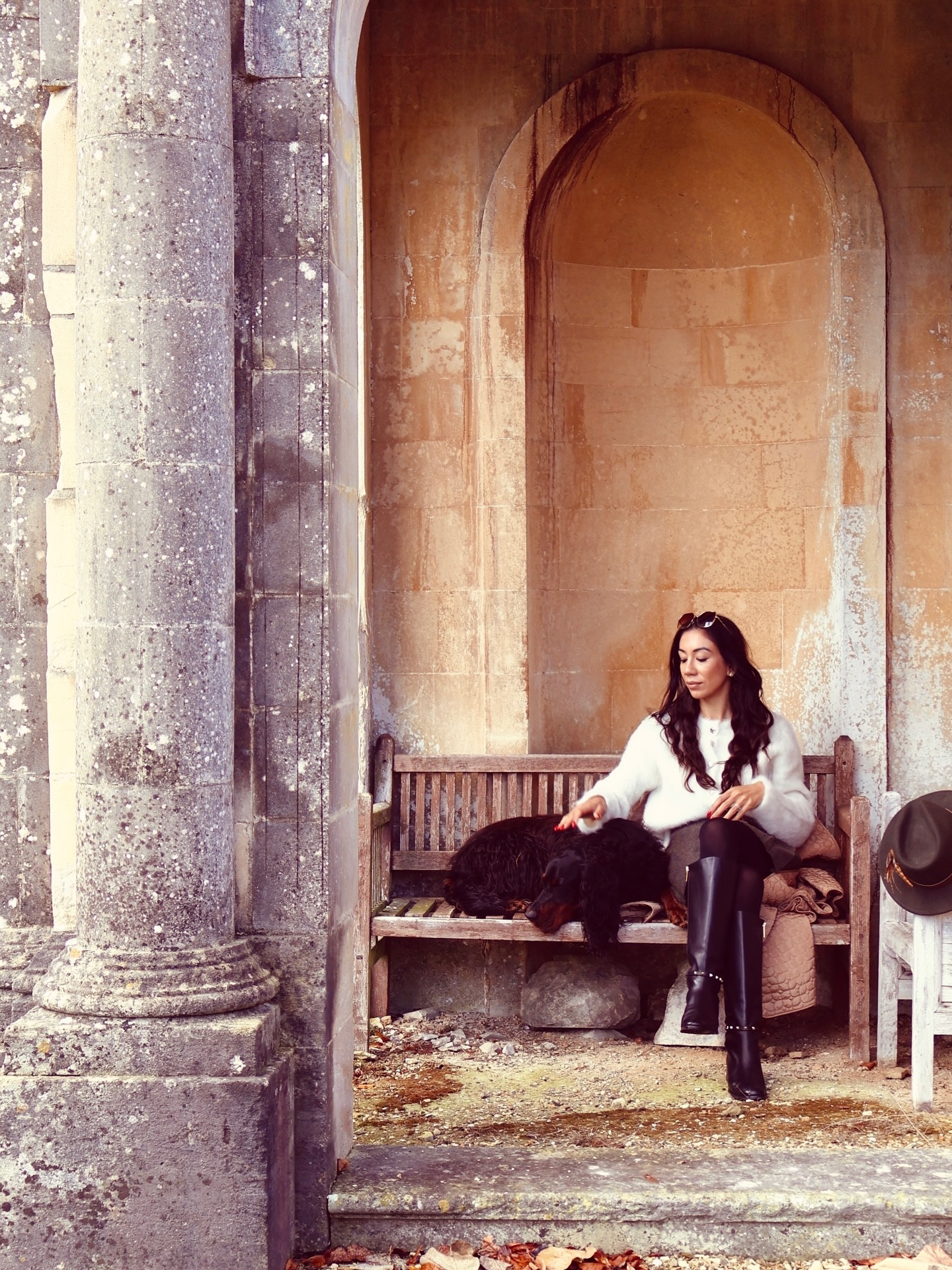 I found this jumper at the Spirit of Christmas Fair this week and HAD to buy it as the lady doesn’t sell on line! So, I’ve found some gorgeous alternatives for you, and if you like the embellished buttons you can use these removable gem button covers!  

Skirt from Dubarry (you might find remember from episode 3 of #RHOLDN)! 

Boots from LK Bennett. Don’t forget to use code NESSIEW15 for 15% off! 

Today in the Cotswolds! How gorgeous is Autumn here?! 🍂Finally taking some time to rest & recuperate with my loves. I hope you had an amazing day 🧡

#autumn #cotswolds #golden #familyfirst