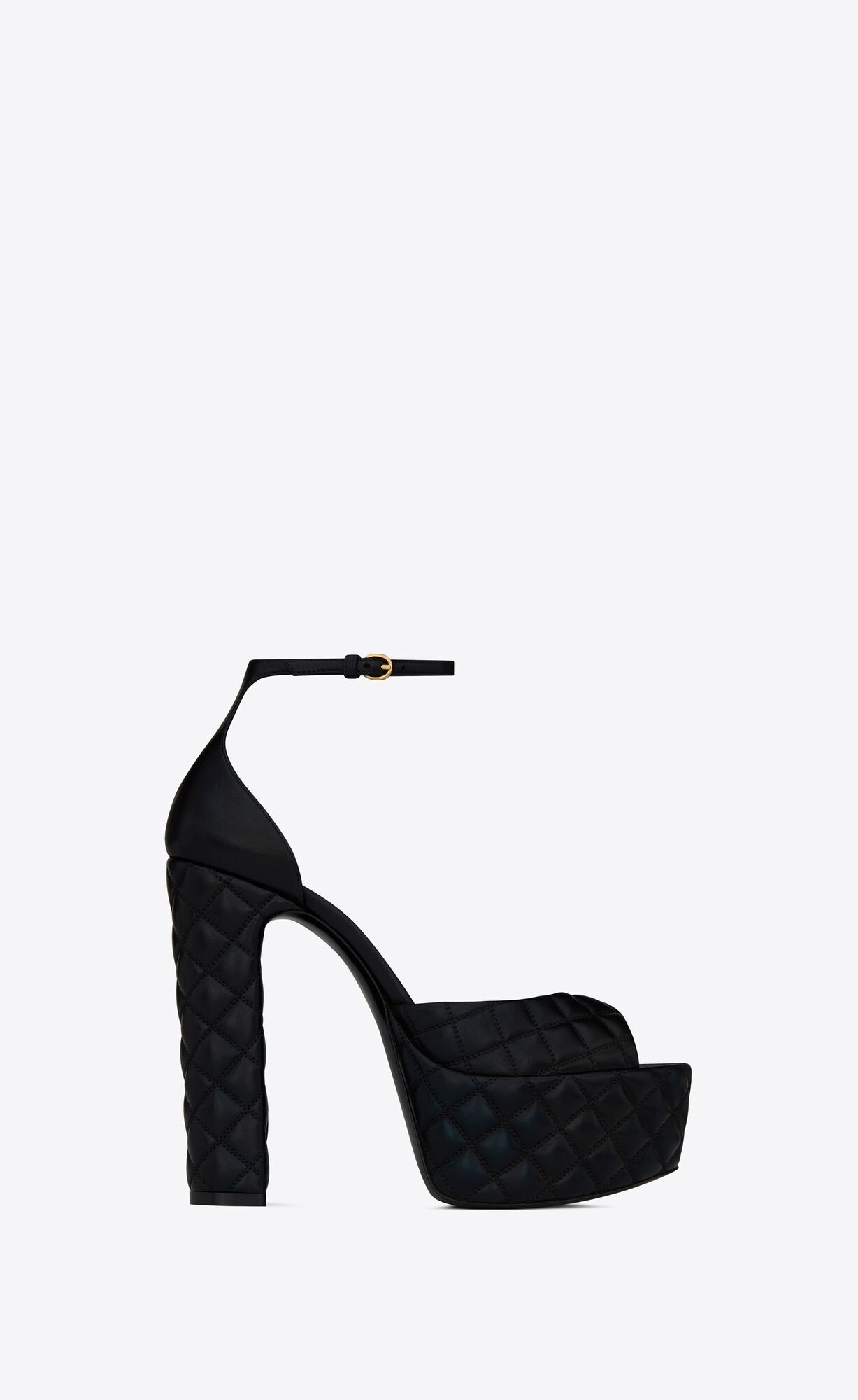 Jodie platform sandals in quilted leather | Saint Laurent __locale_country__ | YSL.com | Saint Laurent Inc. (Global)