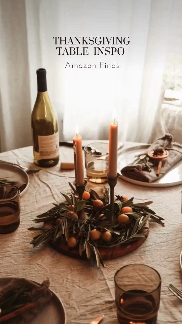 Thanksgiving Table Inspo! 

#LTKSeasonal #LTKHome #LTKHoliday