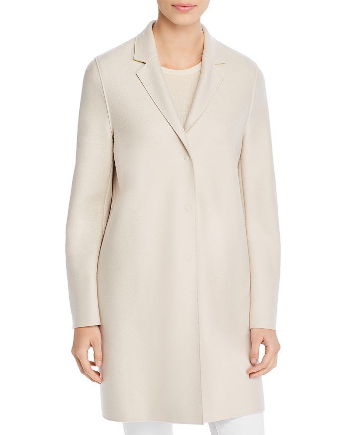 Virgin Wool Bicolor Coat | Bloomingdale's (US)