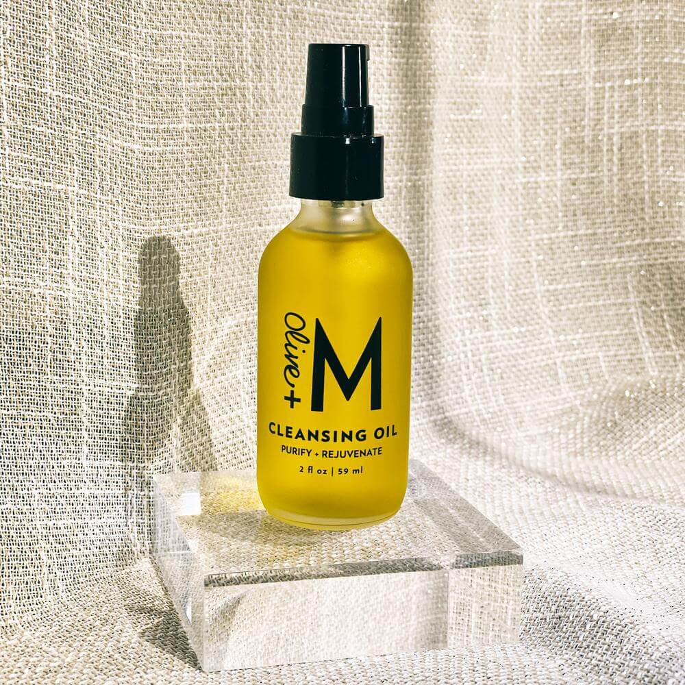 Purify + Rejuvenate Cleansing Oil | Olive Oil Face Cleanser | Olive + M