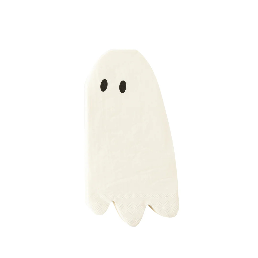 Long Ghost Shaped Paper Dinner Napkin | My Mind's Eye