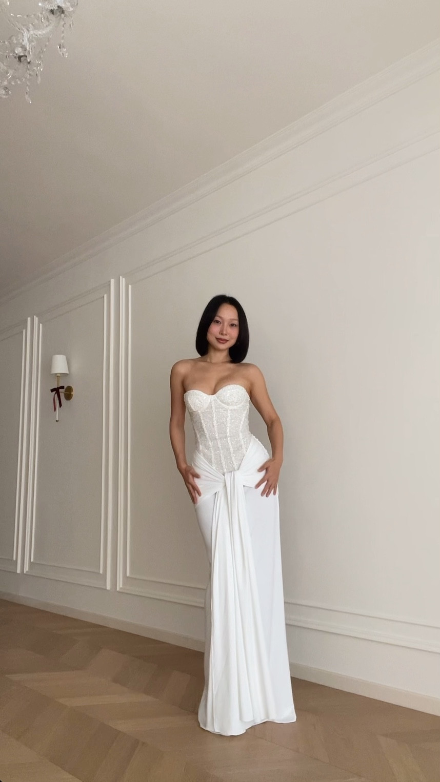 just found the dreamiest white maxi dress🤍💫

a main character moment

#maxidress #gown #elegantstyle #birthdaydress #bridaldress holiday party dress sparkly corset dress formal dress 





#LTKHoliday #LTKSeasonal #LTKWedding