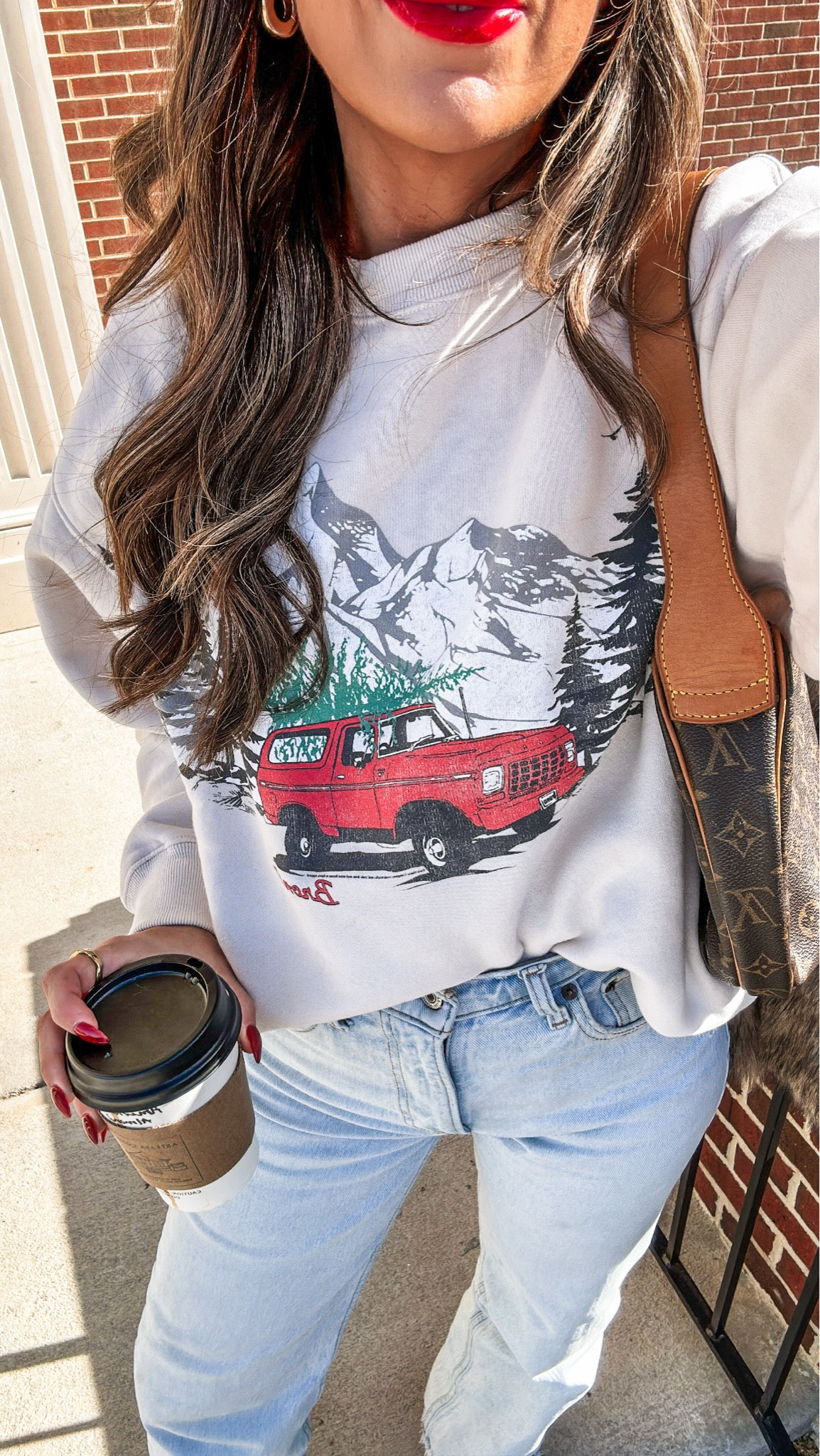 Christmas sweatshirt on sale Abercrombie Black Friday sale! In size XS. 

#LTKSaleAlert #LTKHoliday #LTKCyberWeek