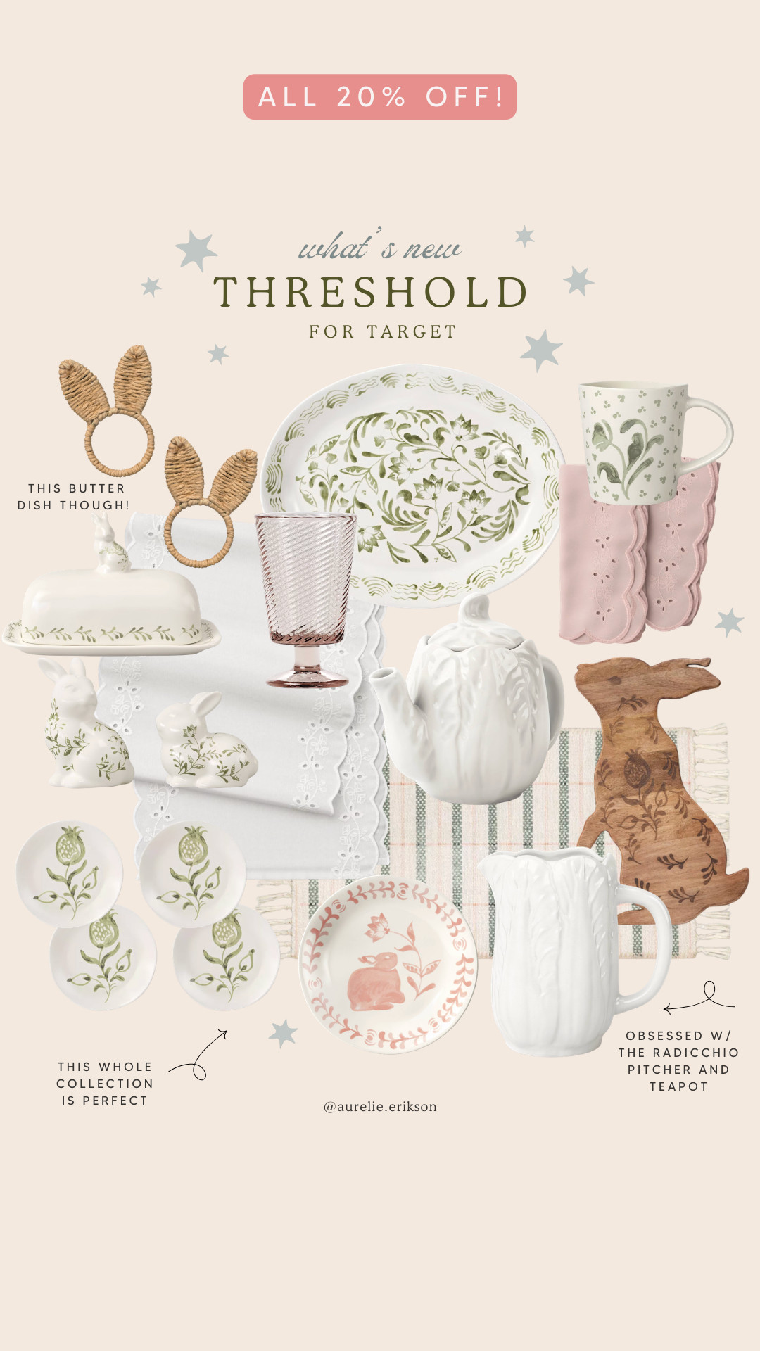 RUN to Target 🐰🌷 20% off all Easter decor, and the finds are too cute. I linked my favorites for adding the sweetest little spring touches around your home. 

 #LTKSeasonal #LTKHome #LTKSaleAlert