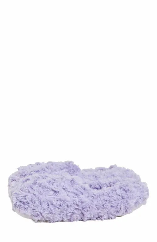 Warmies Curly Plush Slippers in Purple at Nordstrom, Size Medium | Nordstrom