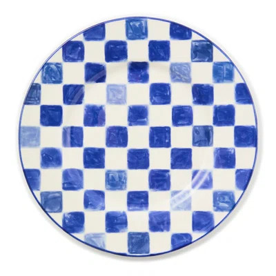 Pink Check Dinner Plate | Wayfair North America