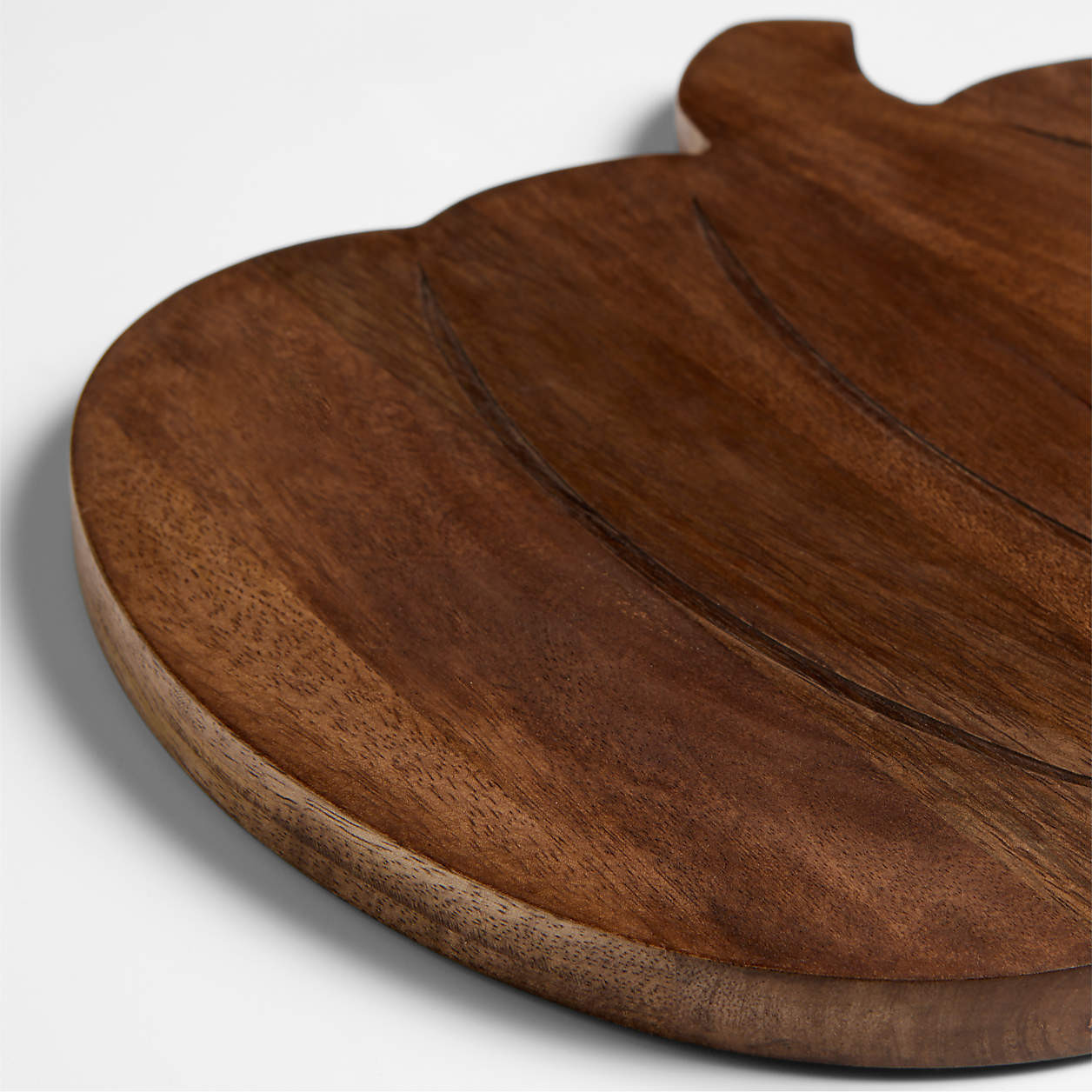 Pumpkin Wood Serving Board + Reviews | Crate & Barrel | Crate & Barrel