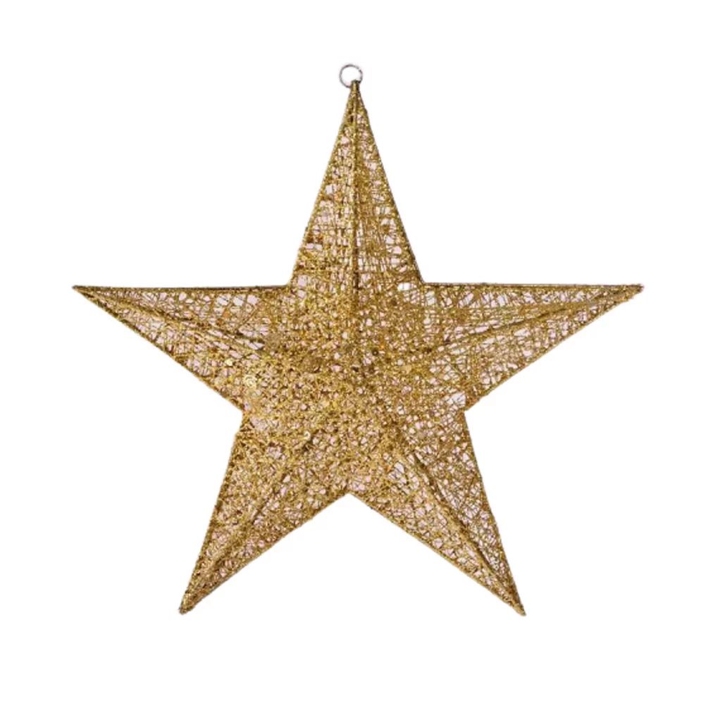 30cm Christmas Hanging Pentagram Star Shiny Pendant Design Decor Hanging Pendant Decorative Props... | Walmart (US)
