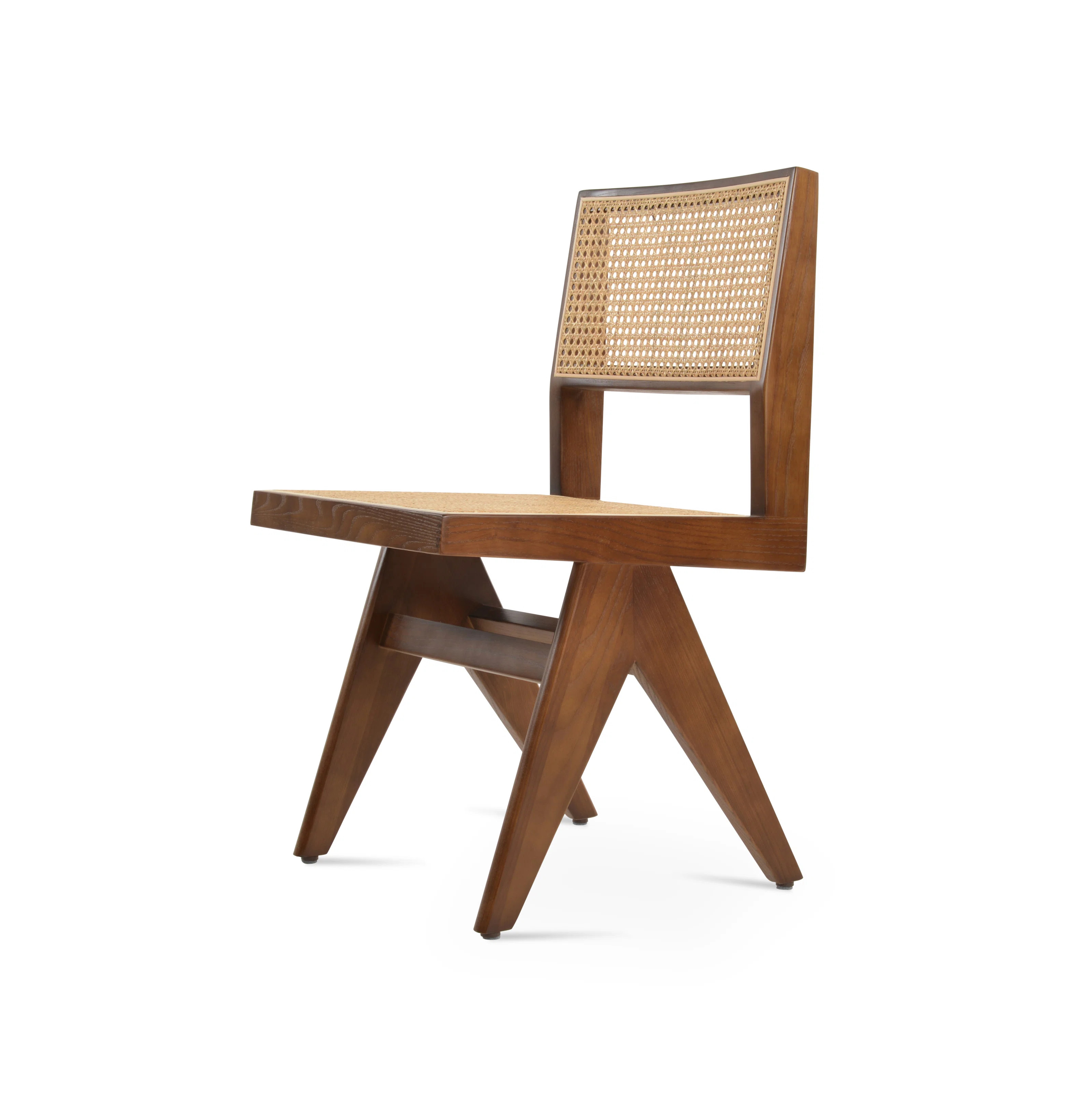 sohoConcept Pierre J Full Wicker Side Chair in Walnut & Reviews | Wayfair | Wayfair North America
