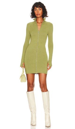 Joelle Dress in Olive Green | Revolve Clothing (Global)