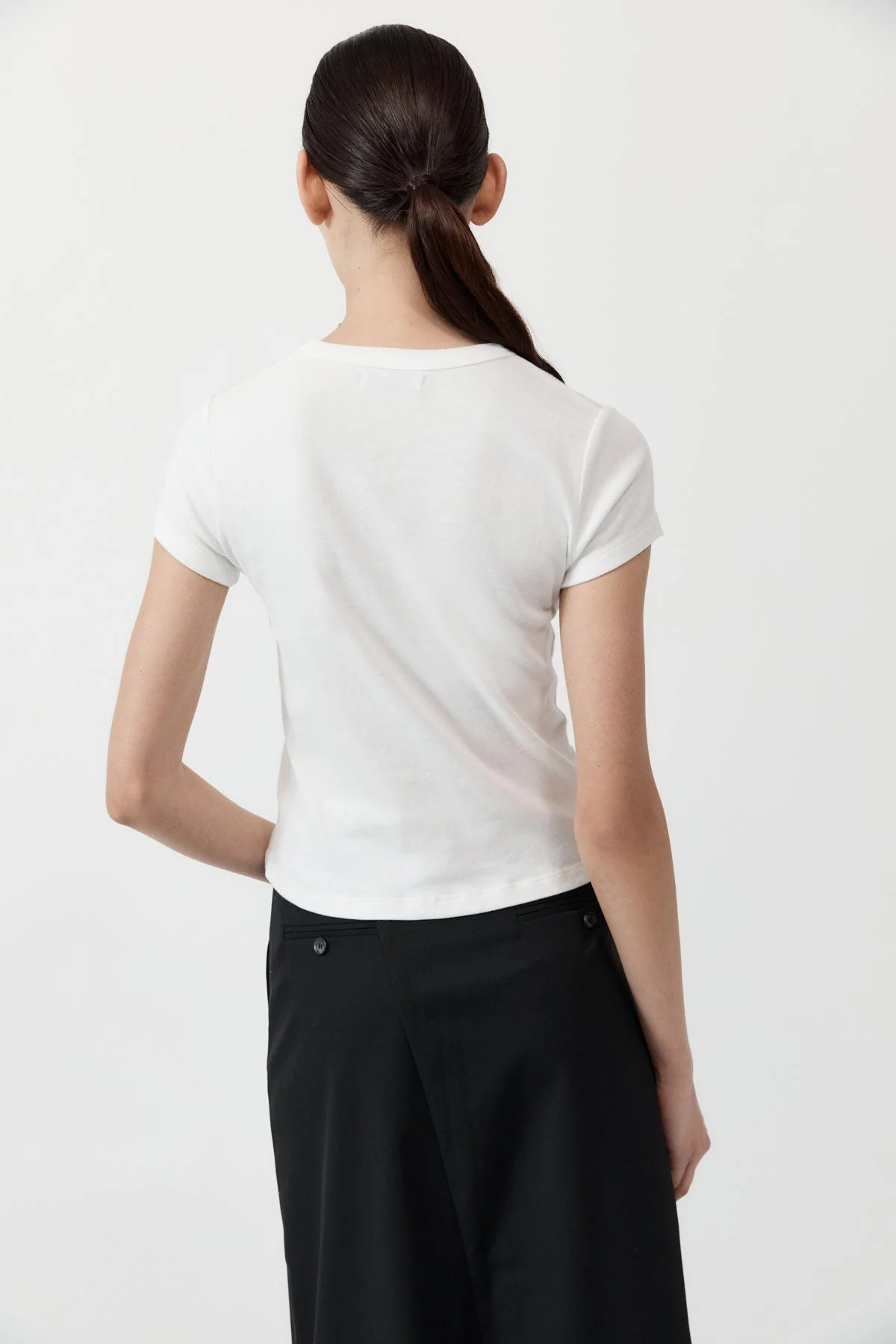 Organic Cotton Baby Tee - White | St. Agni (US, UK, EU)