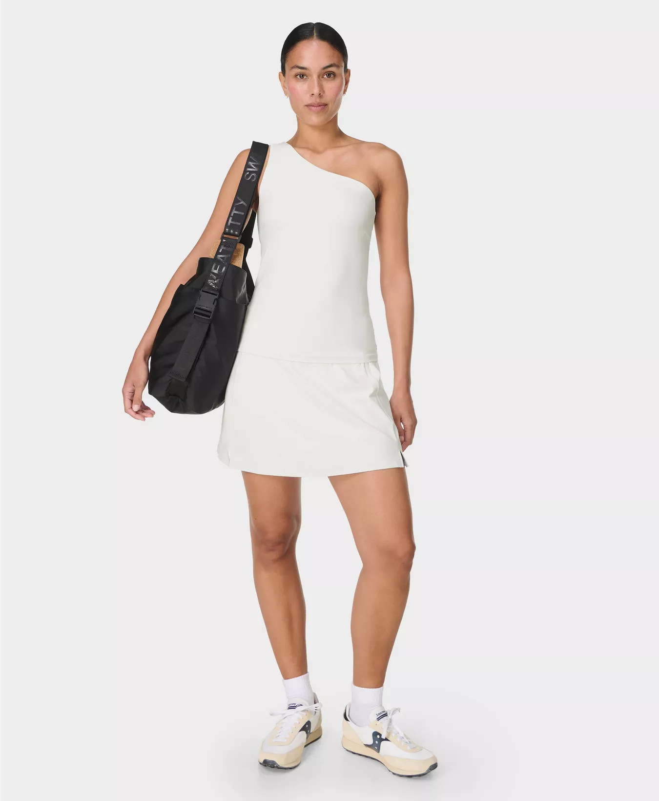 Ultimate Studio Asymmetric Bra Vest | Sweaty Betty UK