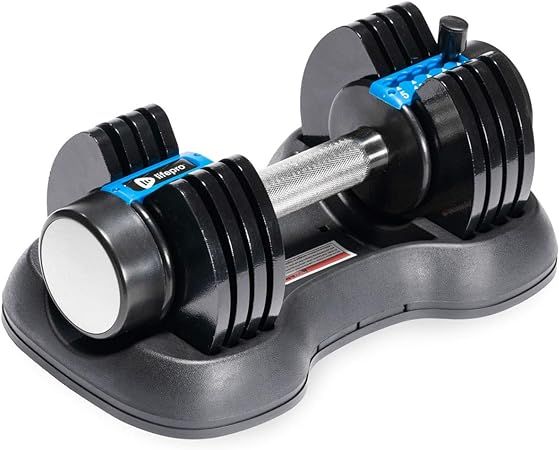 Lifepro Adjustable Dumbbell - 5-in-1, 25lb dumbell Adjustable Free Weights Plates and Rack - Hand... | Amazon (US)