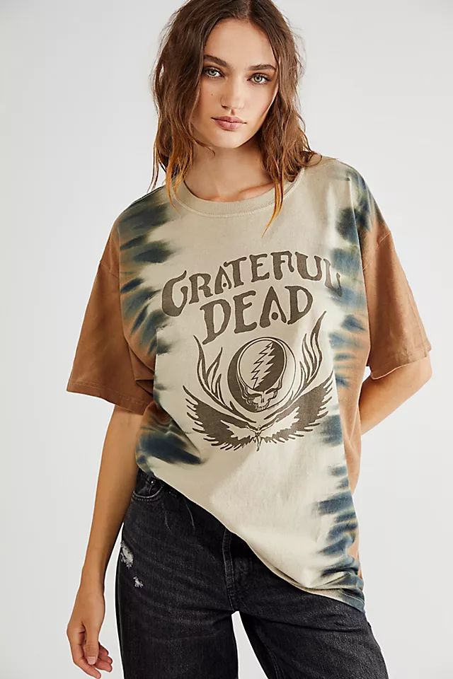 Grateful Dead Skull And Wings Tee | Free People (Global - UK&FR Excluded)