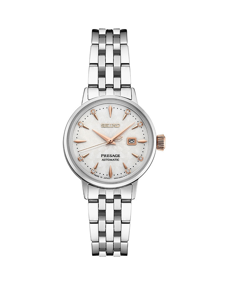 Seiko Watch Presage Watch with Diamonds, 30mm | Bloomingdale's (US)