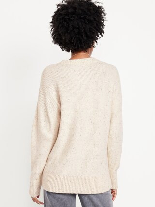 SoSoft Crew-Neck Tunic Sweater | Old Navy (US)