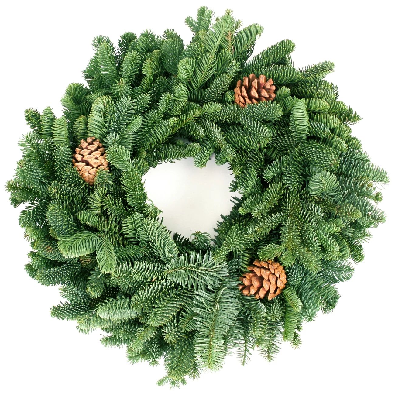 Van Zyverden Fir Wreath, 16" (Green) - Walmart.com | Walmart (US)