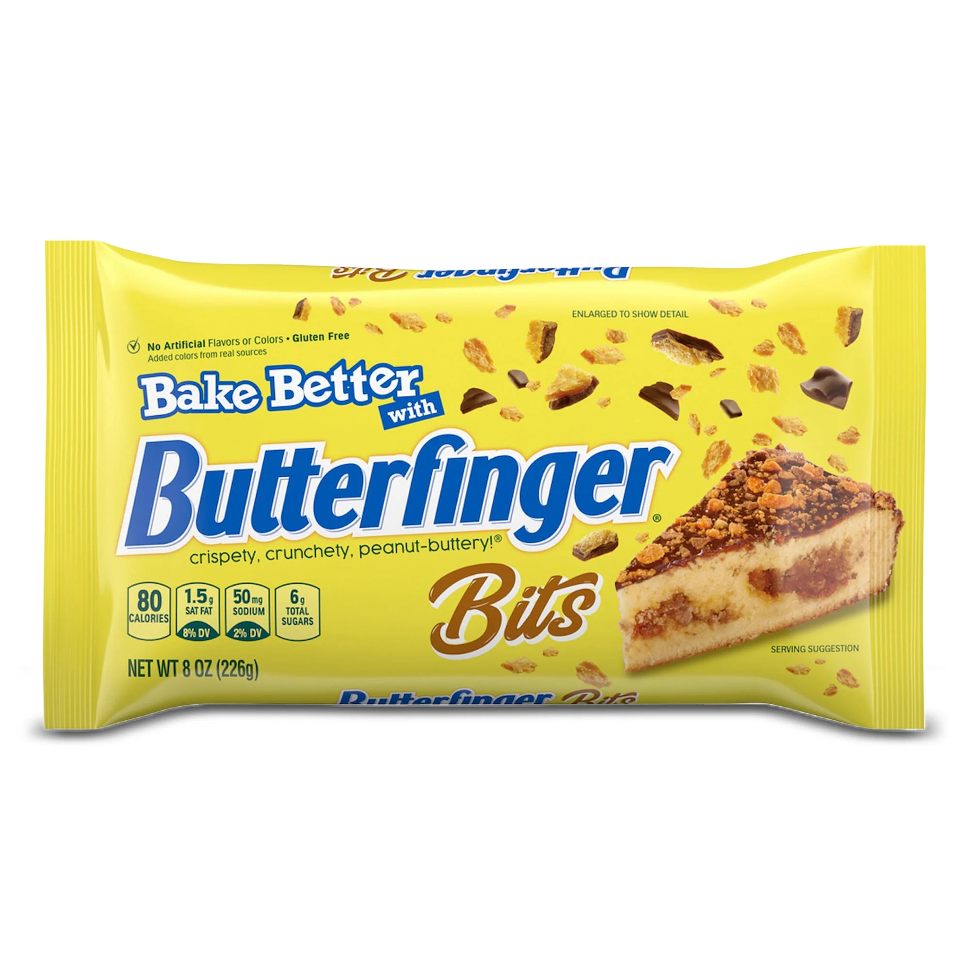 Butterfinger, Chocolatey, Peanut-Buttery, Baking Bits for Recipes, 8 oz | Walmart (US)