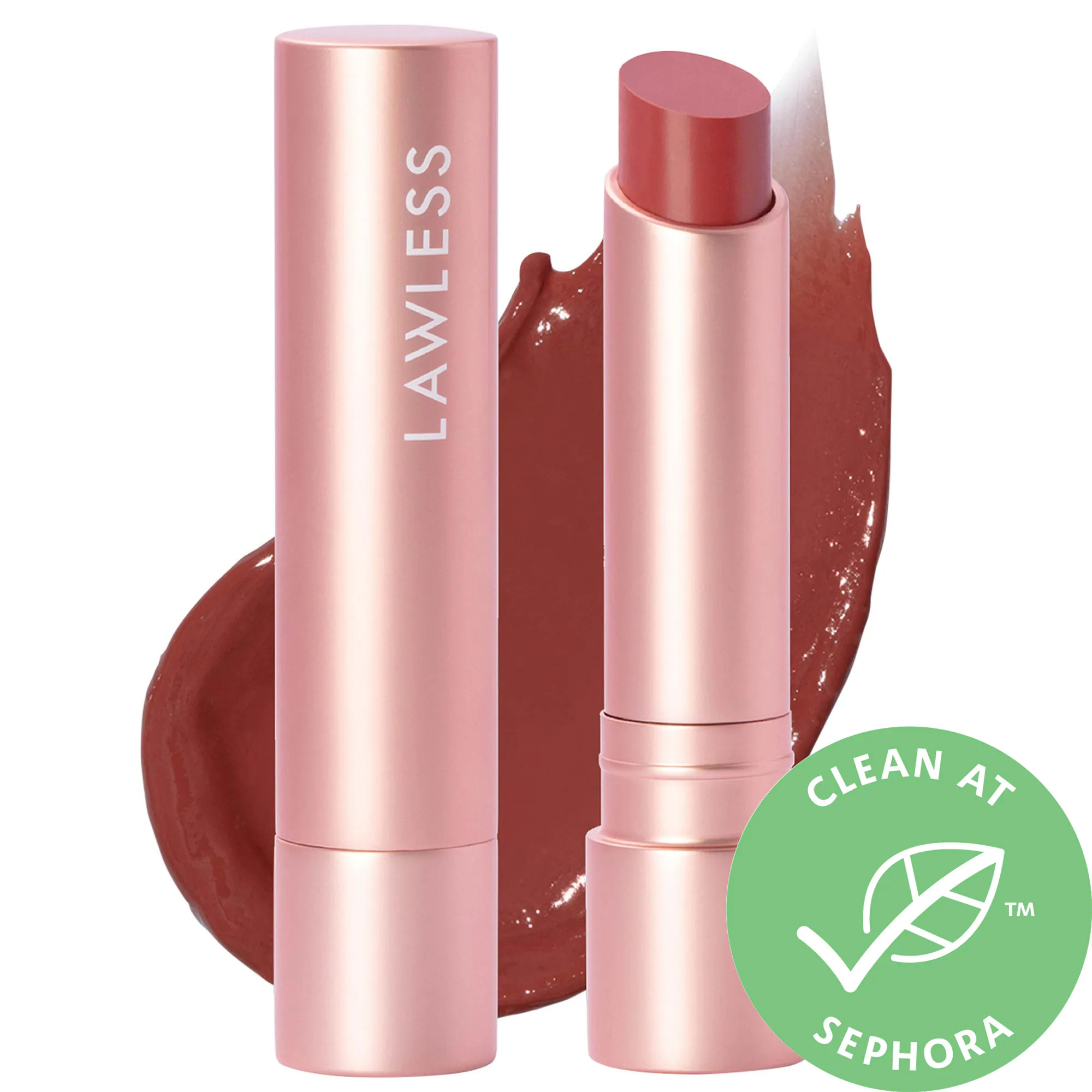 LAWLESS Forget the Filler Lip-Plumping Line-Smoothing Tinted Lip Balm Georgie 0.1 oz / 2.9 g | Sephora (US)