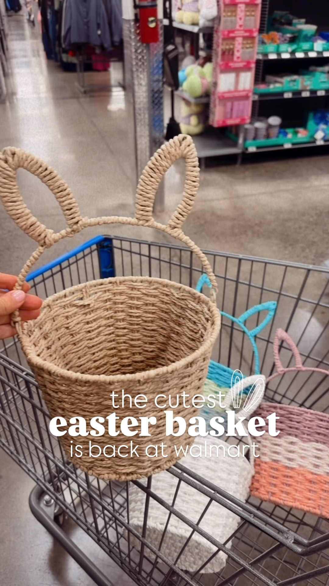 The cutest Easter basket from Walmart! 🐰 

#LTKdayinmylife #LTKKids #LTKHome