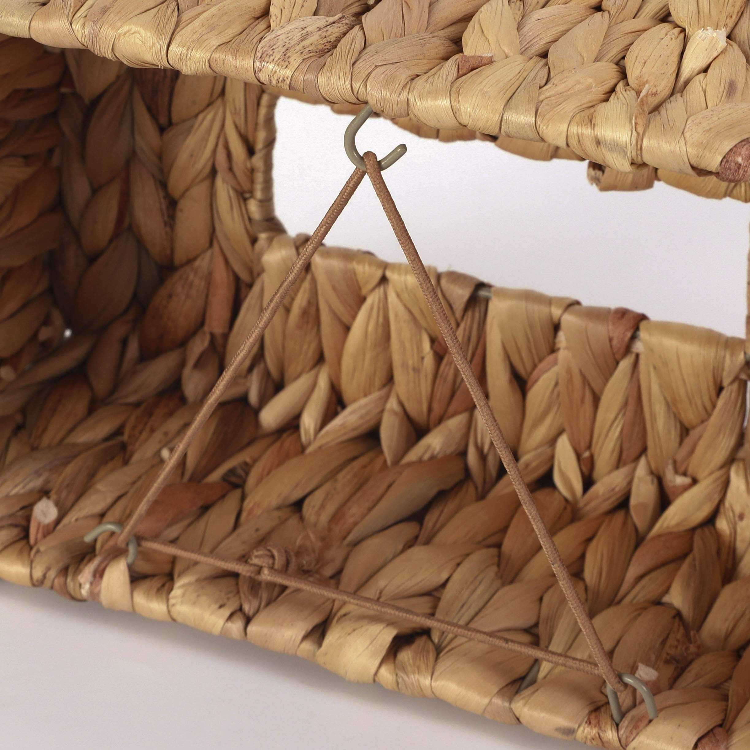 Vintiquewise Water Hyacinth Wicker Tissue Box Cover (Rectangle) | Amazon (US)