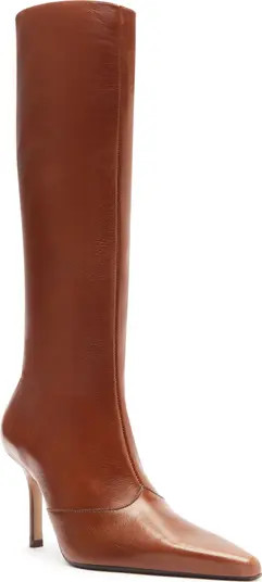 Raffaela Up Pointed Toe Knee High Boot (Women) | Nordstrom