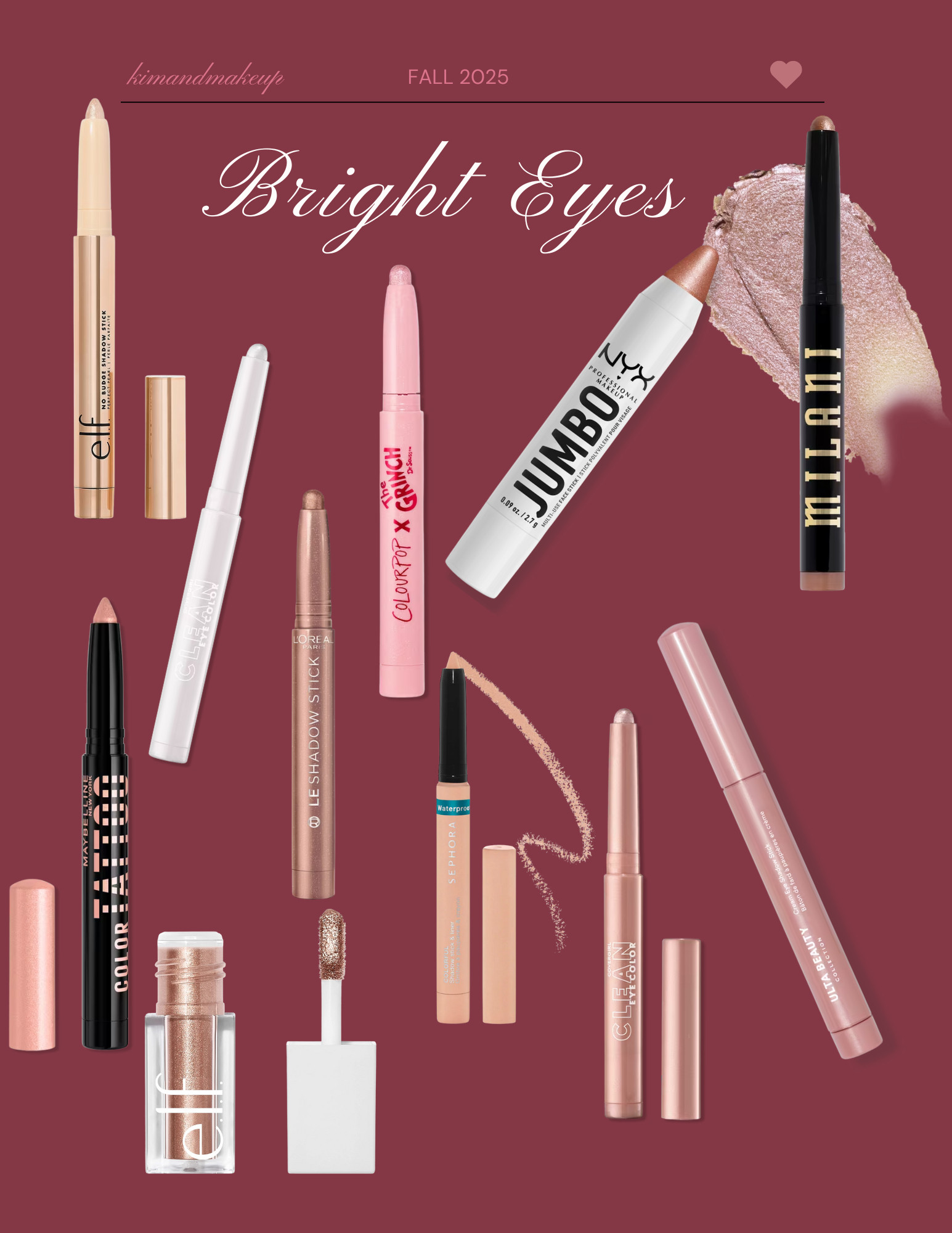 Affordable cream shadows | Bright Eyes  

 #LTKFindsUnder50 #LTKStyleTip #LTKBeauty