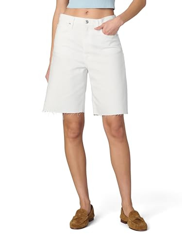 Joe's Jeans Women's The Ryan Low Rise Bermuda Short, White, 24 | Amazon (US)
