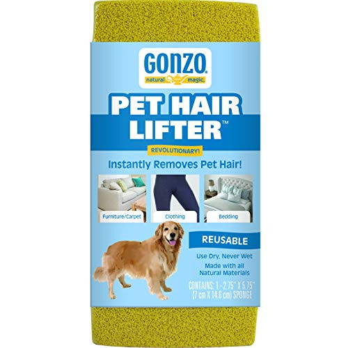 Gonzo Pet Hair Lifter - Remove Dog, Cat and Other Pet Hair from Furniture, Carpet, Bedding and Cl... | Amazon (US)