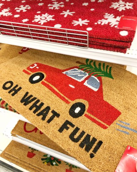 Christmas doormats at Target! These are so cute and only $13! 🎄

#Target #TargetStyle #TargetFinds #TargetTrends #christmas #holidays #homedecor #christmasdecor #holidaydecor #doormat #christmasdoormat #holidaydoormat #rug #christmasrug #patiodecor #frontporch #porchdecor #holidaystyle



#LTKSeasonal #LTKHoliday #LTKhome