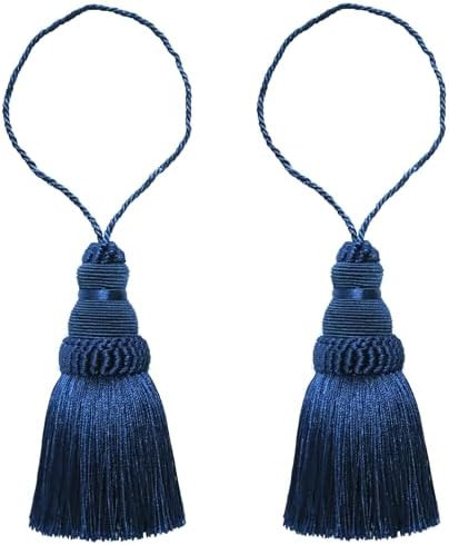 Fenghuangwu Colorful Tassel Key Tassels Elegant DIY Accessories for Curtain and Home Decoration... | Amazon (US)