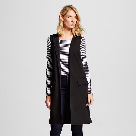 Women's Long Sleeveless Blazer - Merona™ | Target