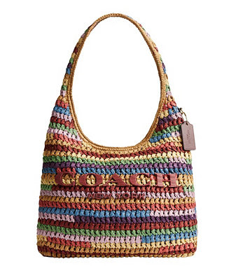 Brooklyn Large Multi Straw Shoulder Bag 34 | Macy's