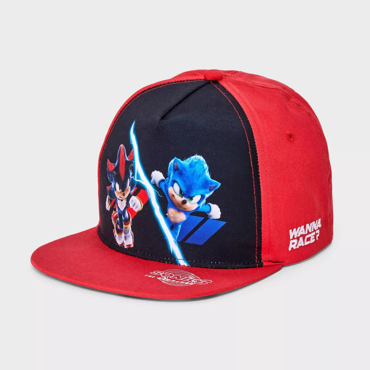 Boys' Sonic and Shadow the Hedgehog Hat - Red/Black | Target