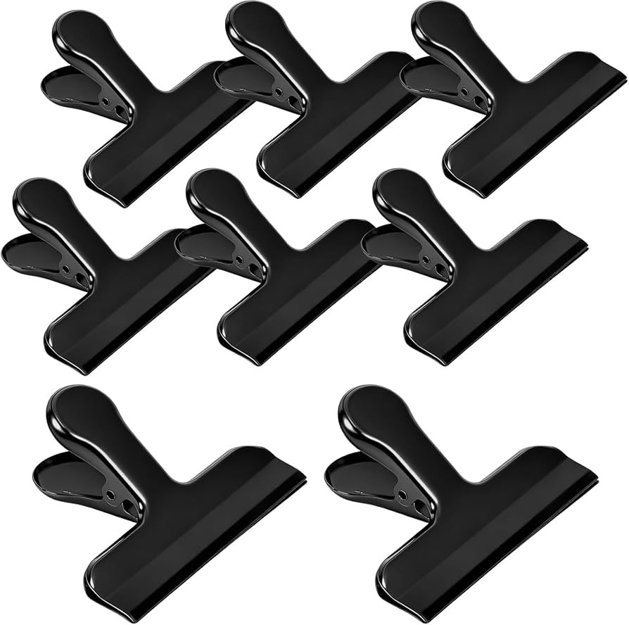 8 Pack Chip Clips, Stainless Steel Bag Food Clips with Airtight Seal, Heavy Duty Snack Clamp Clip... | Amazon (CA)